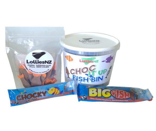 Choc it up Fish bucket | 2