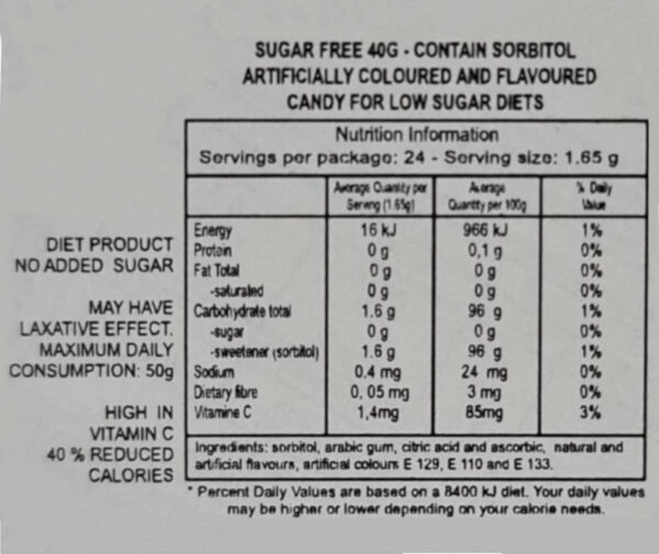 Flopi Nutritional Info | 4