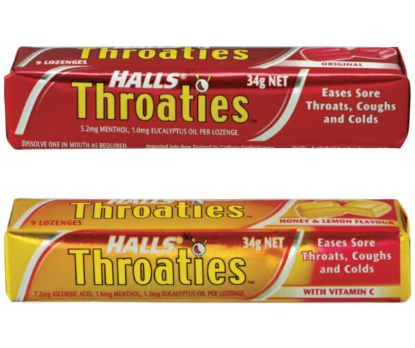 Halls Throaties 1 | 2