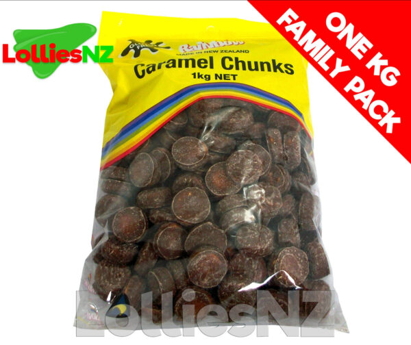 Rainbow Caramel Chunks 1kg | 3