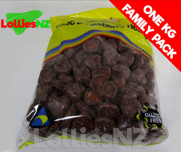 Rainbow Choc Hearts 1kg 1 | 3