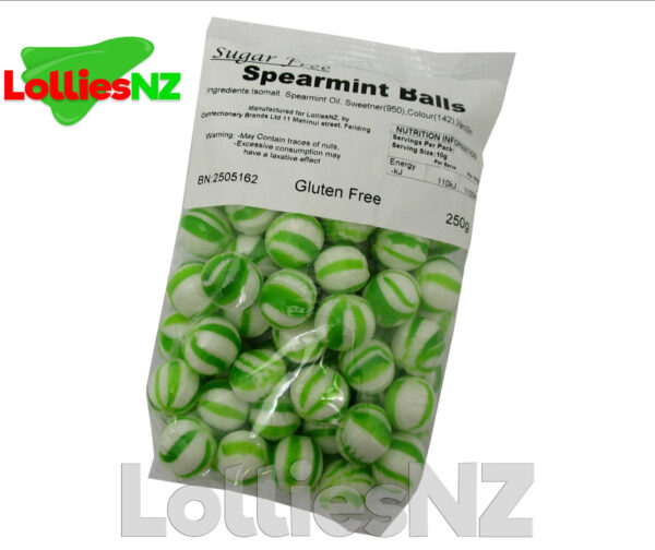 SF Spearmint Balls 250g | 2