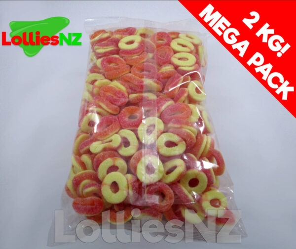 Sour Peach Rings 2kg | 3