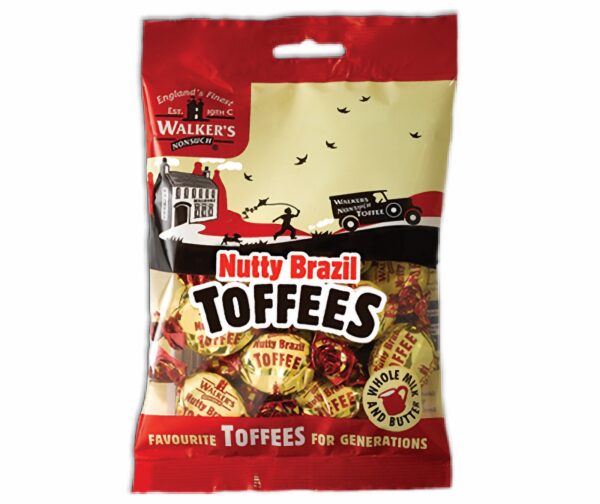 Walkers Nutty Brazil Toffees | 2