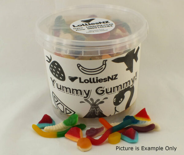 Yummy Gummy 1kg Bucket | 2