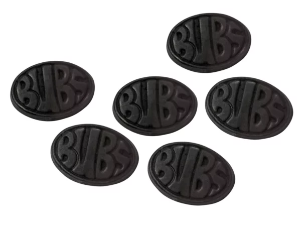 bubs sweet licorice ovals | 2