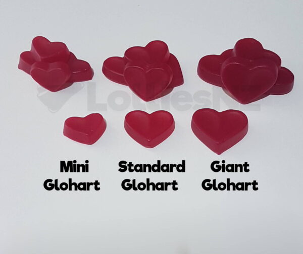 glohart sizes | 3