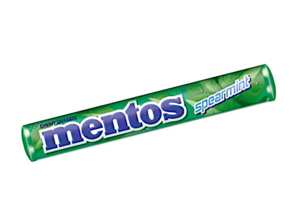 mentos spearmint roll pack | 2