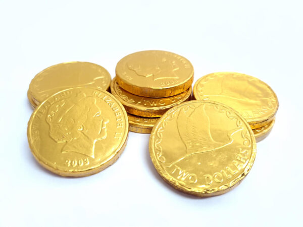 chocolate coins lolliesnz 1070p | 2